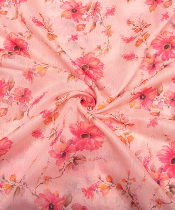 Chanderi Silk Fabric Suit Material